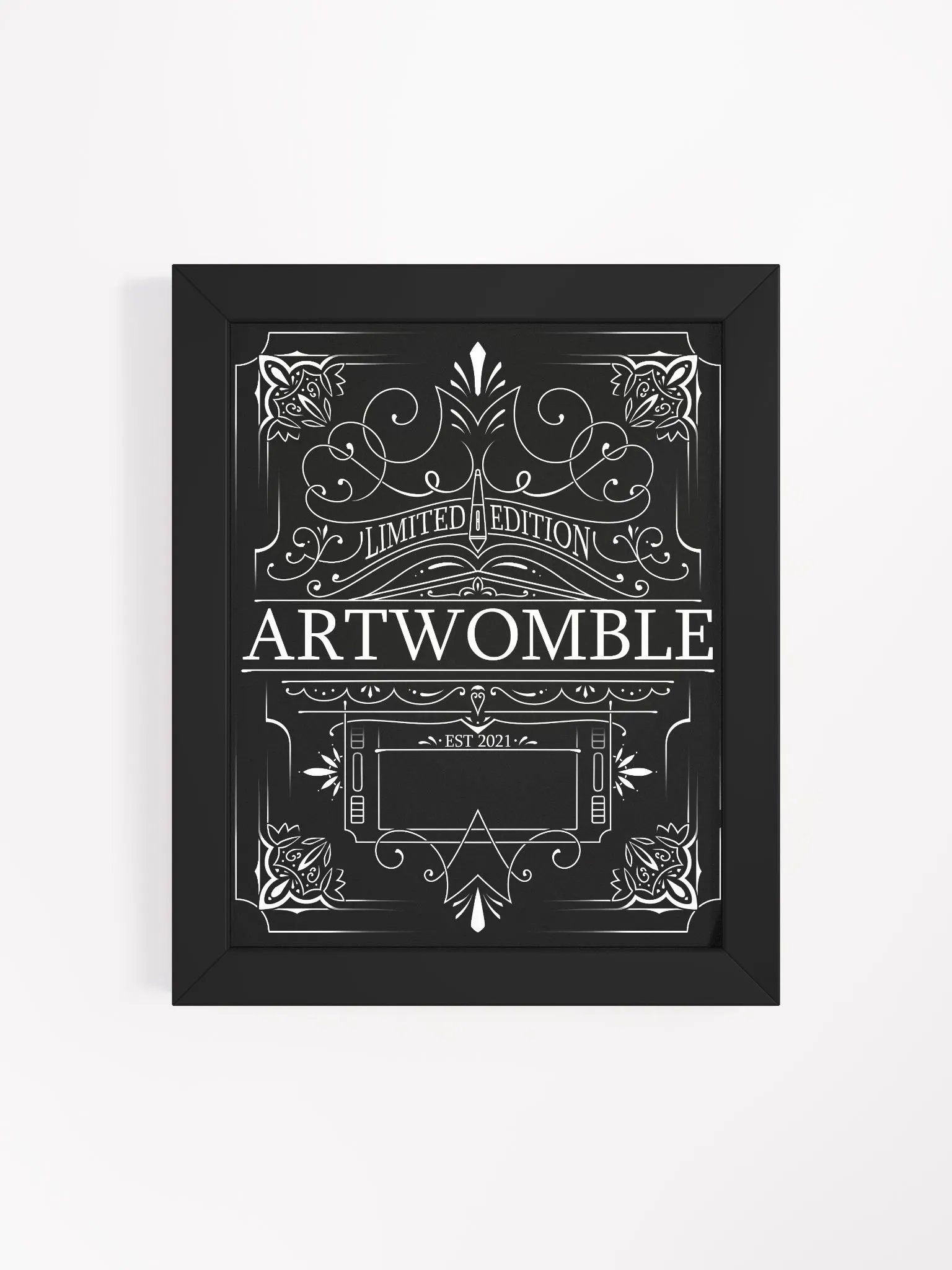Artwomble Framed Print - Black product image (7)