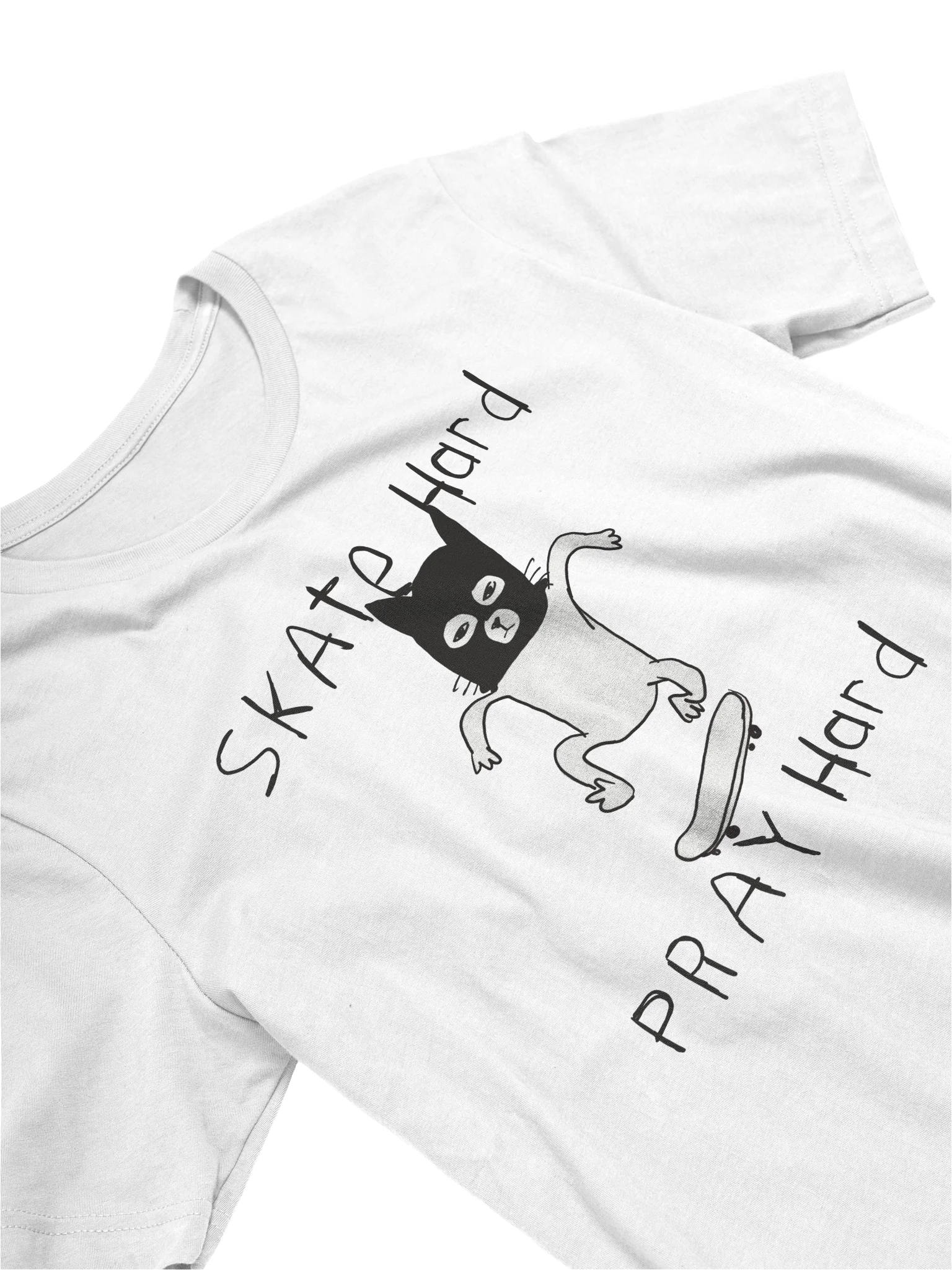 Skate hard Pray hard Statement Tee product image (3)