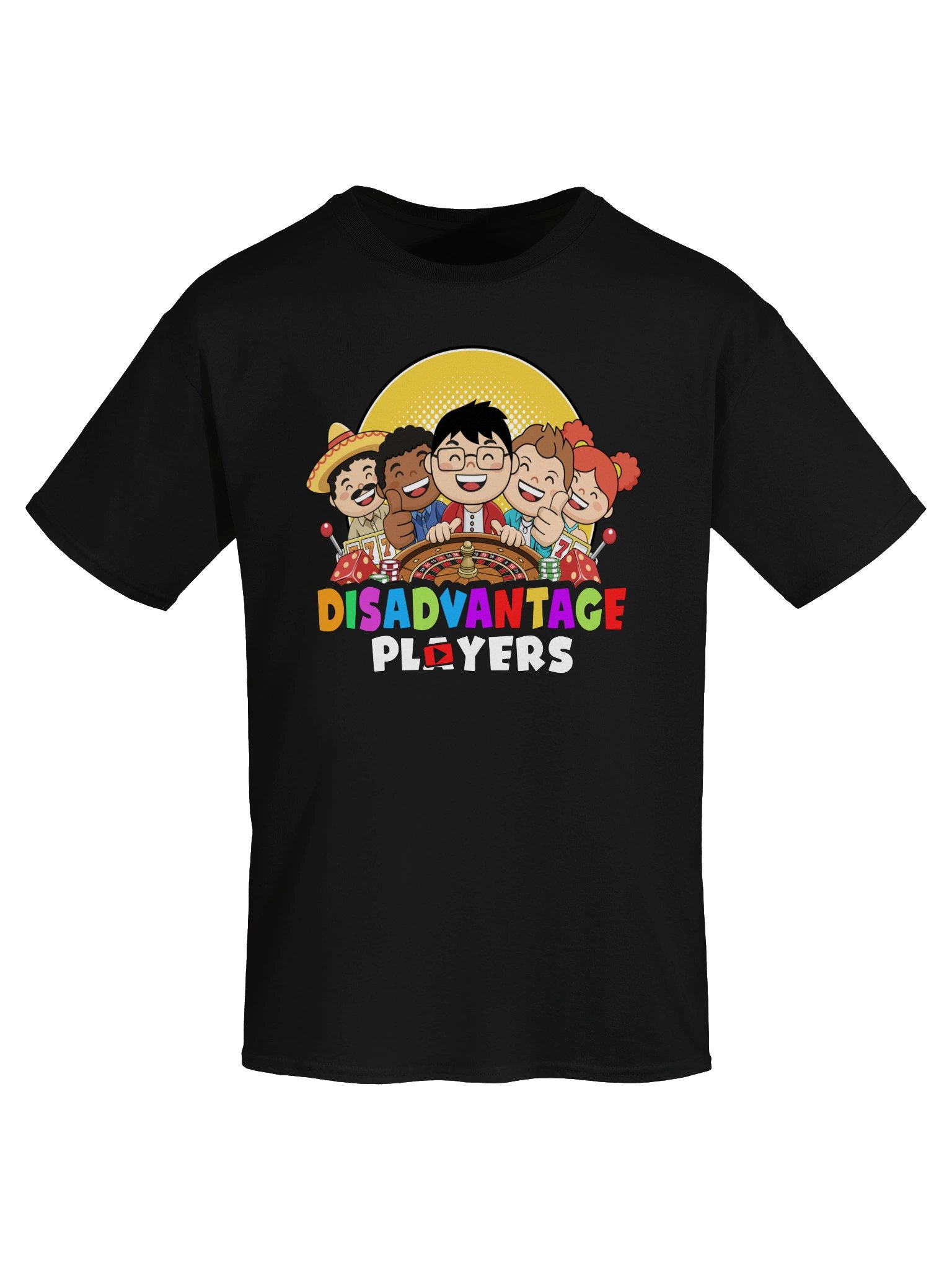 Disadvantage Players T-Shirt - Black product image (2)