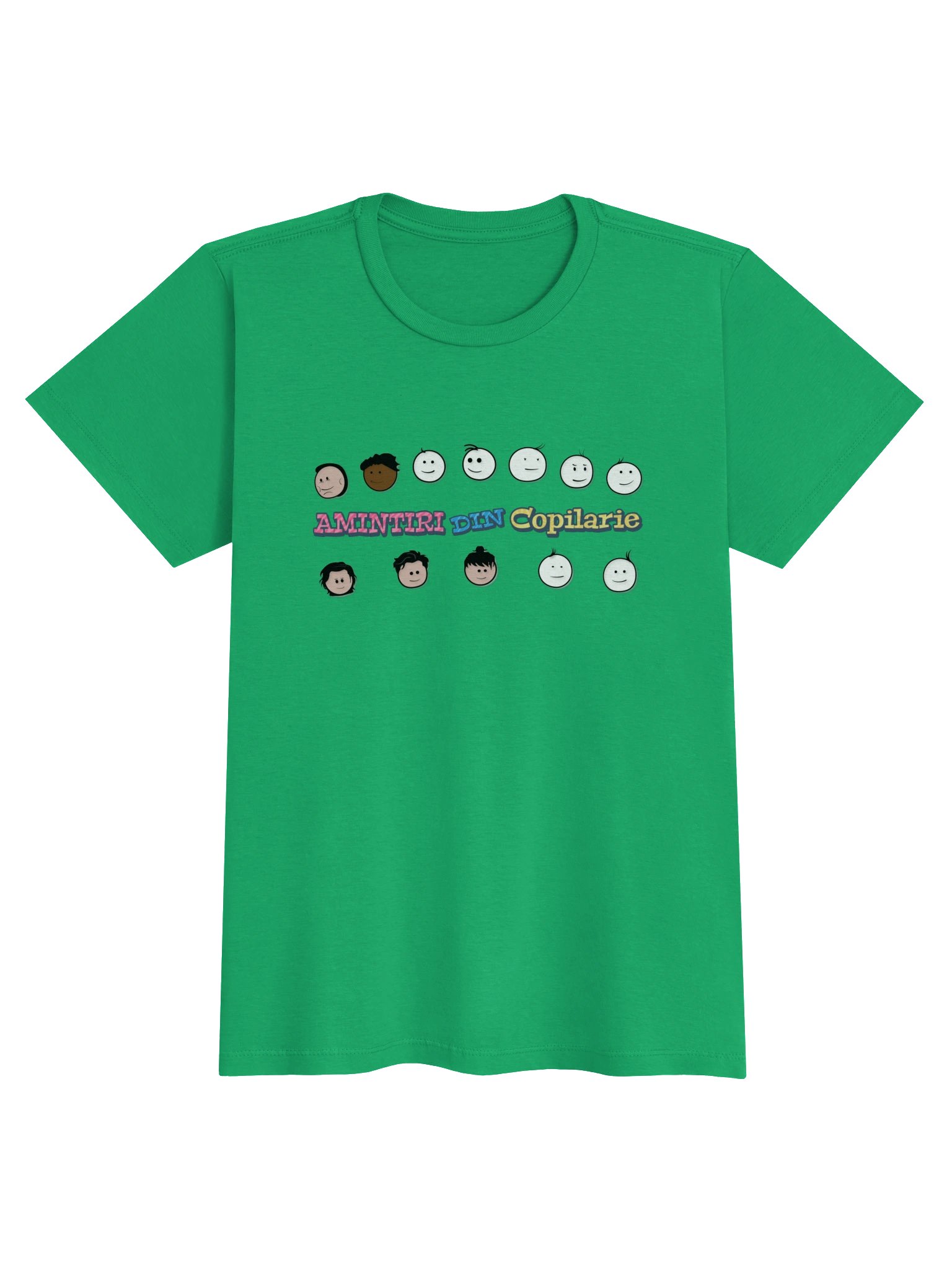Tricou Damă Verde – Amintiri Din Copilărie product image (1)