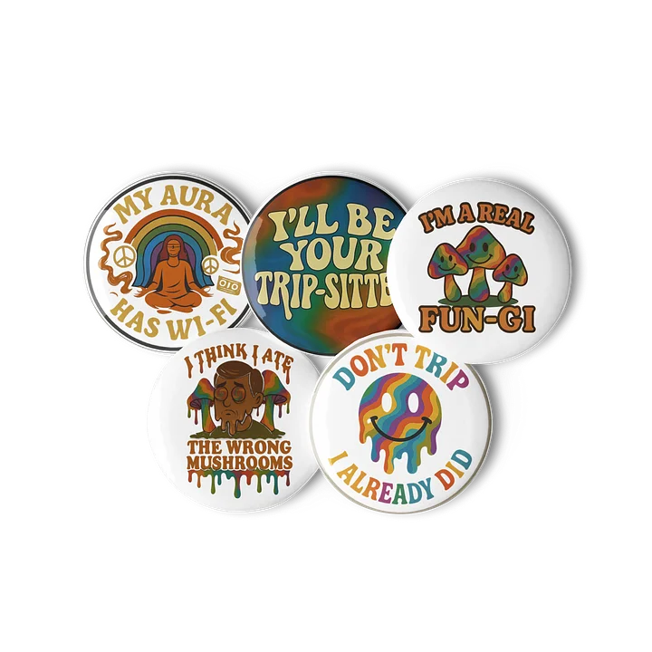 Trippy Hippie Pin Set product image (2)