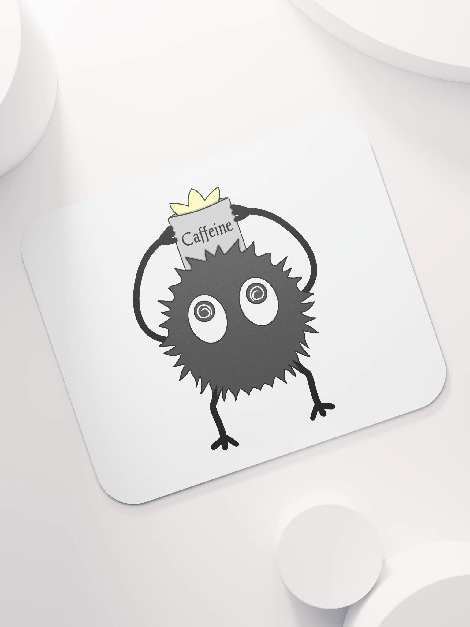 Caffeine Addicted Sootball | Mouse Pad product image (7)