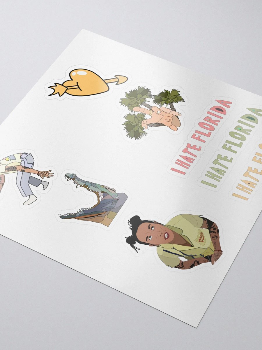 I Hate Florida Sticker Sheet product image (3)