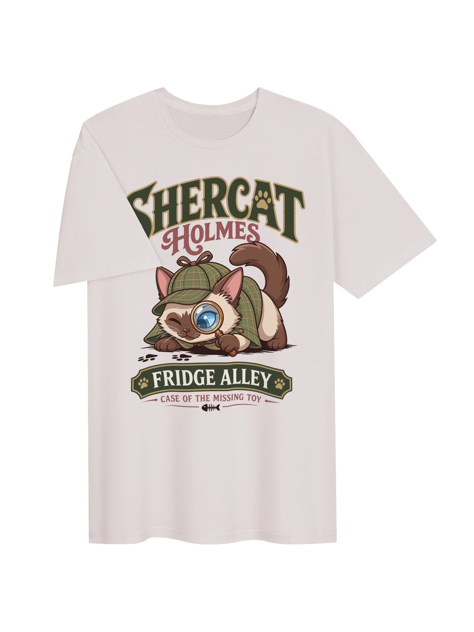 Shercat Holmes Siamese Cat Shirt product image (4)