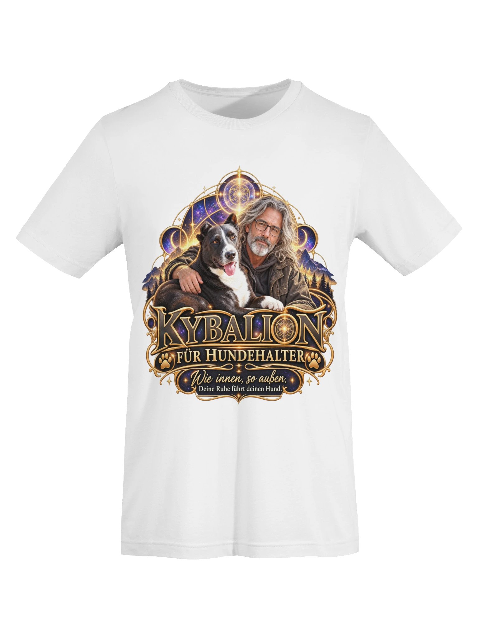 Kybalion für Hundehalter – Wie innen, so außen | Unisex-T-Shirt product image (13)