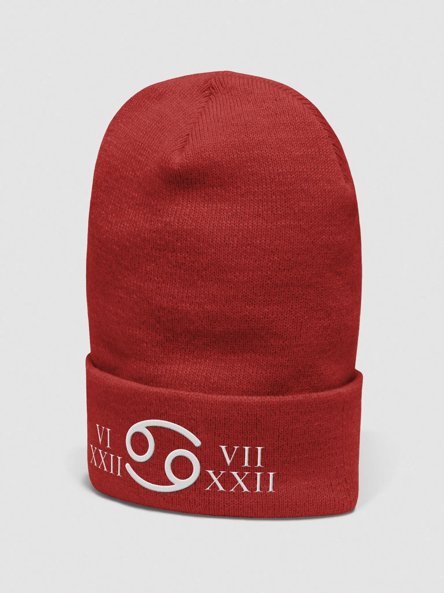 "Cancer Waves: Flow of Emotion" Dynamic Motion Embroidered Beanie product image (2)