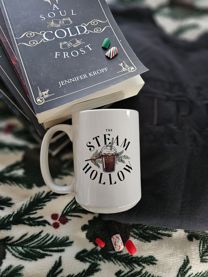 The Steam Hollow White Glossy Mug product image (1)