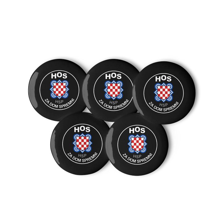 HOS - KOMPLET 5 BEDŽEVA product image (3)