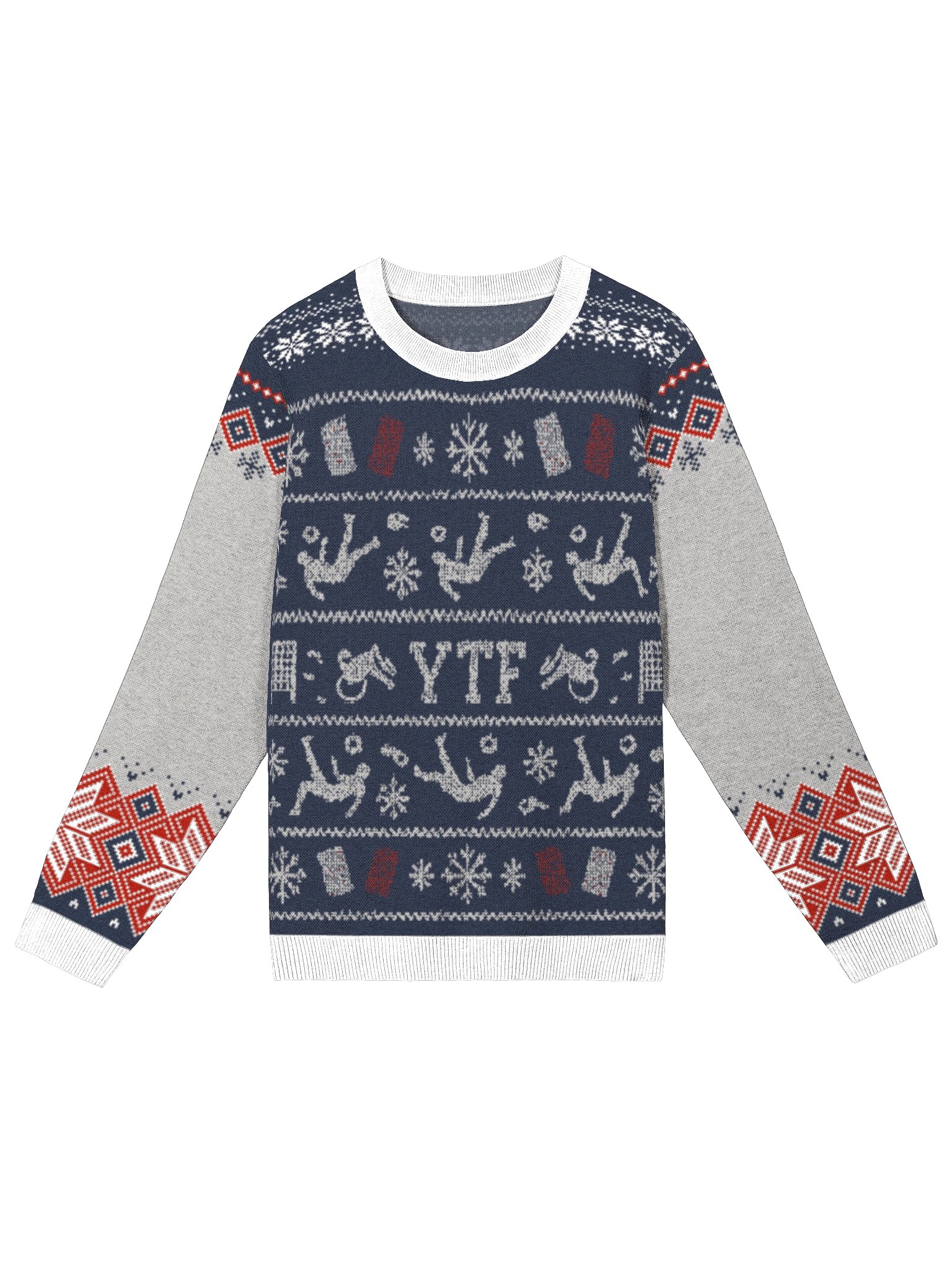 YTF Yellow Card/Red Card Xmas Jumper/Sweater product image (1)