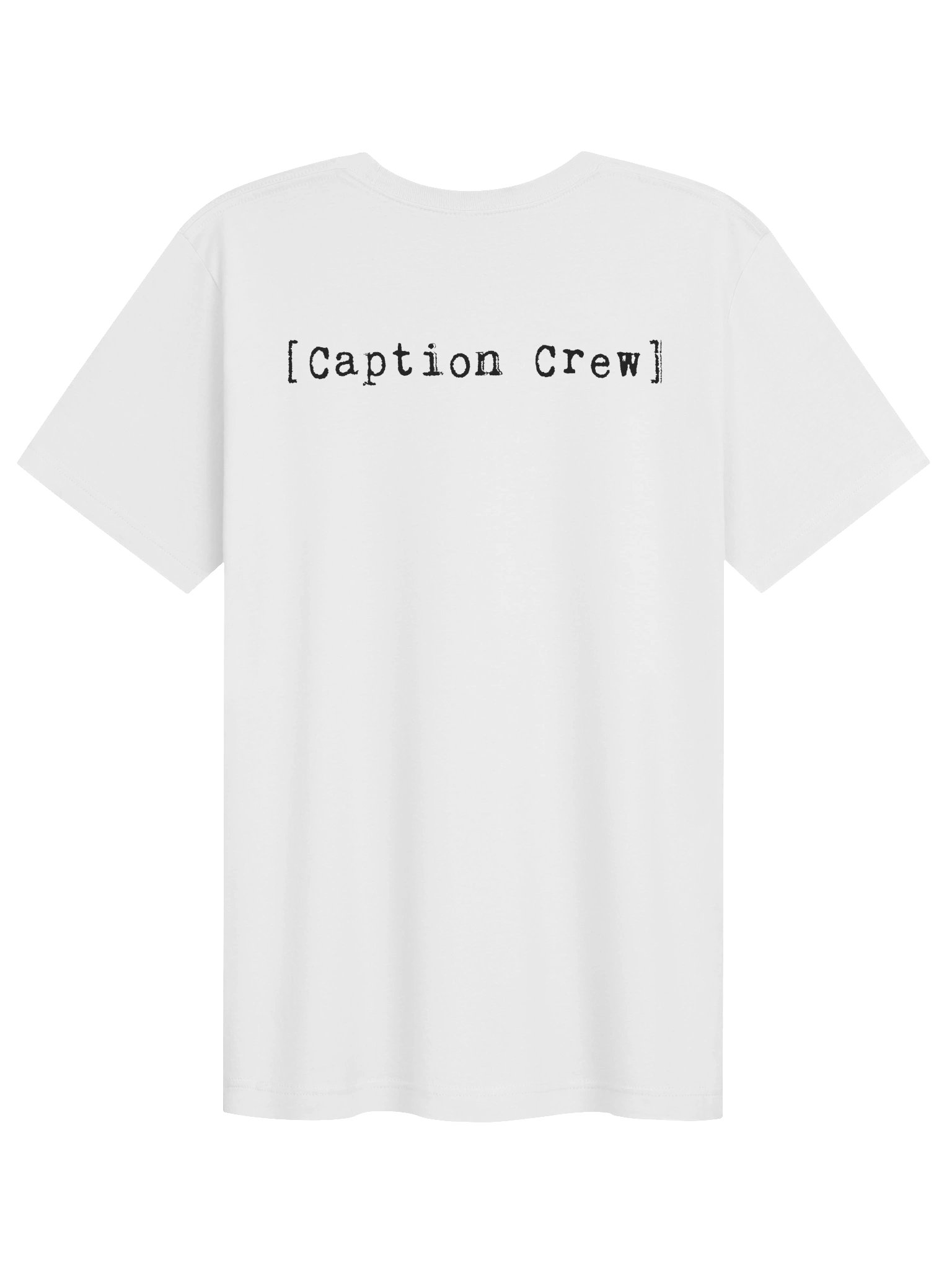 Caption Crew Seductively Black Letter Tee product image (11)