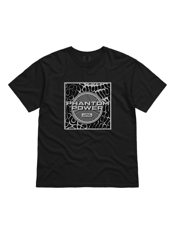 Phantom Power Tee (Chladni Logo) product image (3)
