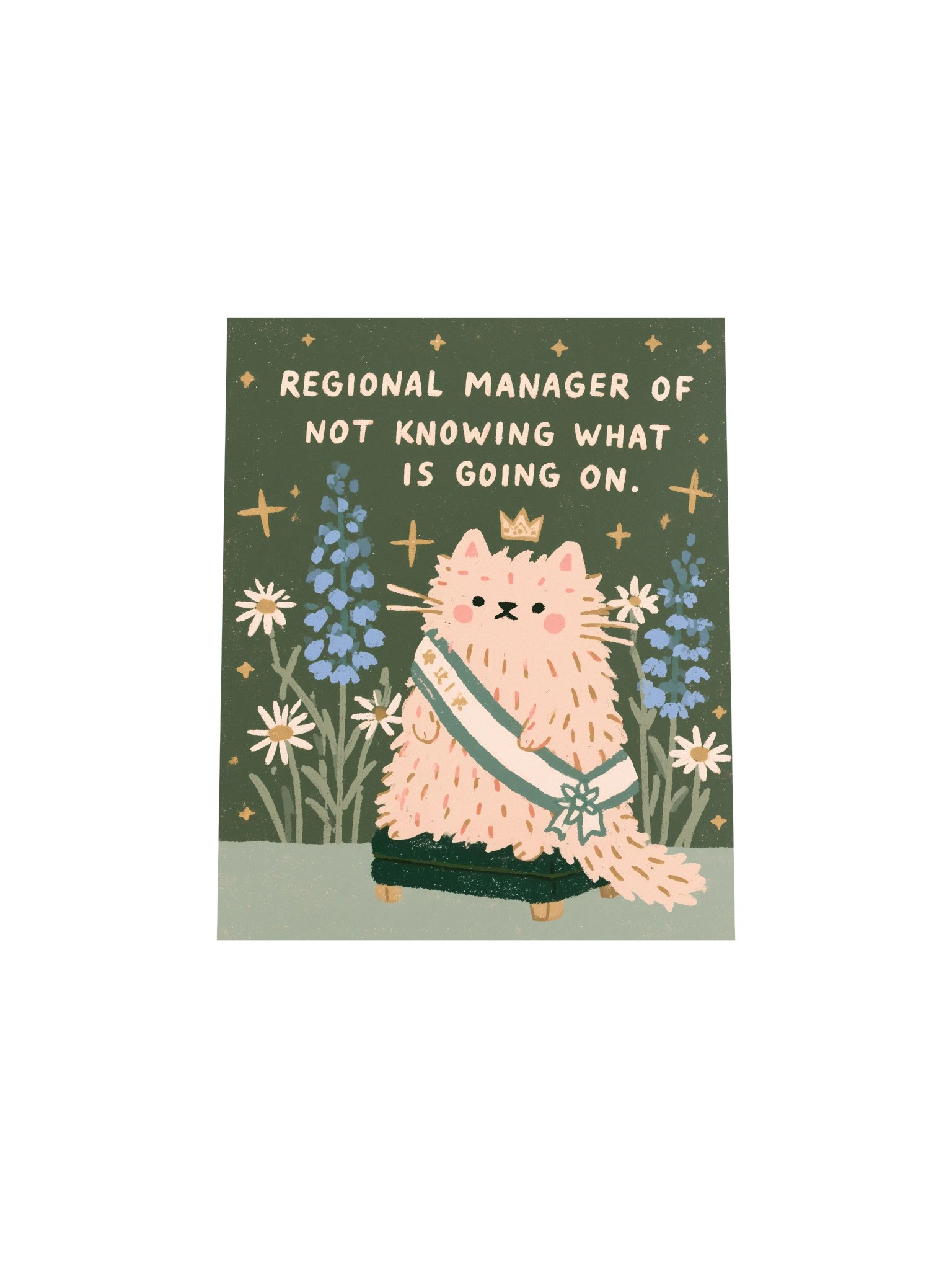 Regional Manager Cat Poster product image (19)