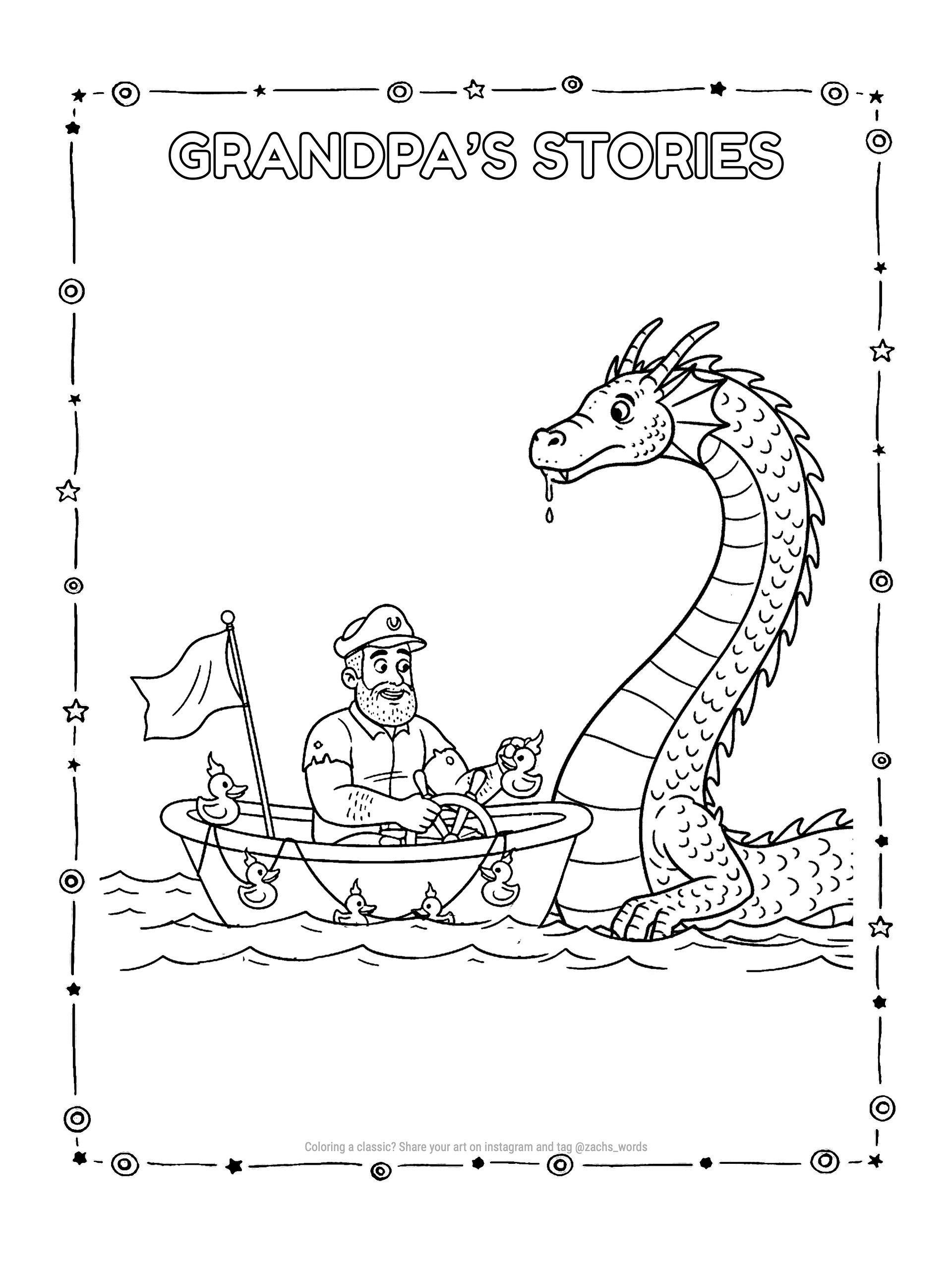 My Silly World: The Print at Home Digital Coloring Book product image (6)