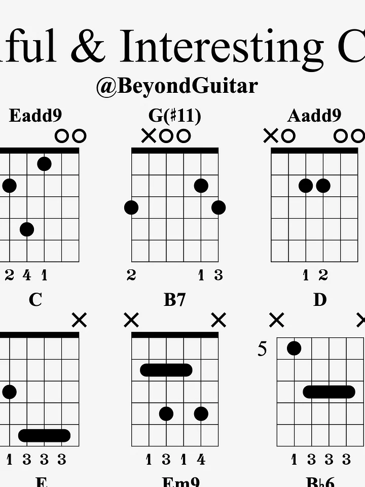 Beautiful & Interesting Chords 11 product image (1)