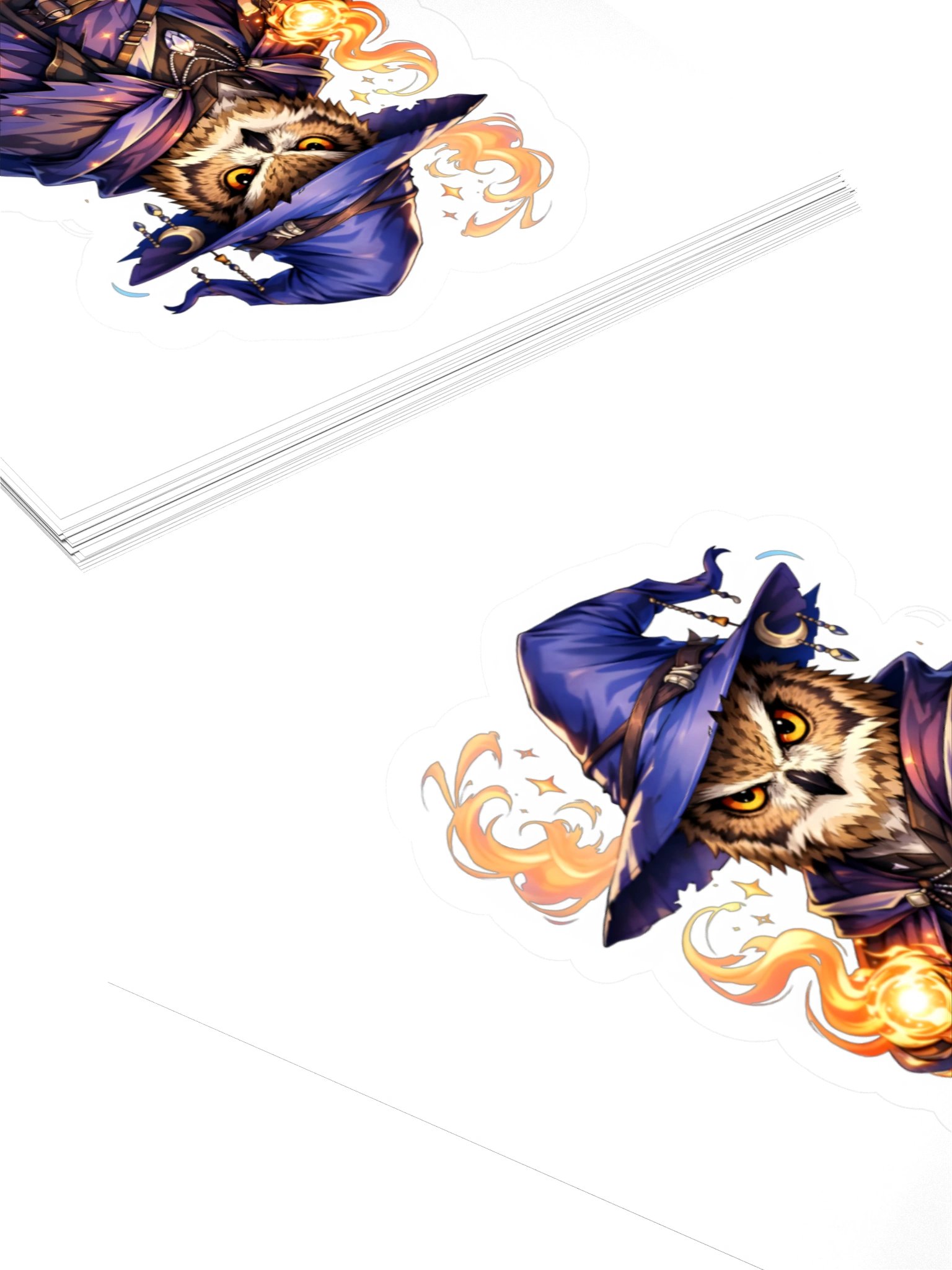 Wise Wizard Owl Sticker Set product image (11)