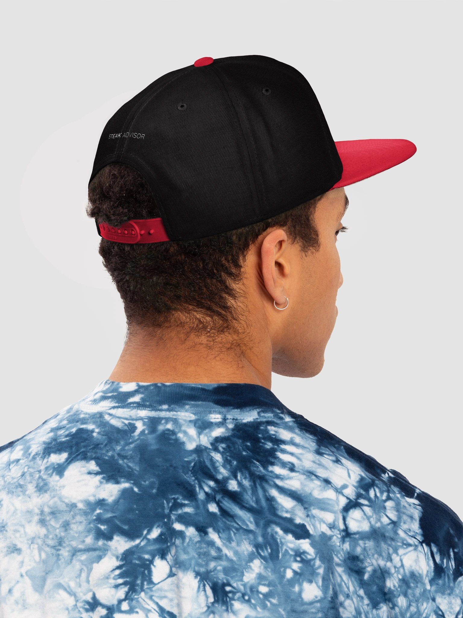 Black “Steak Club” Snapback Cap product image (72)