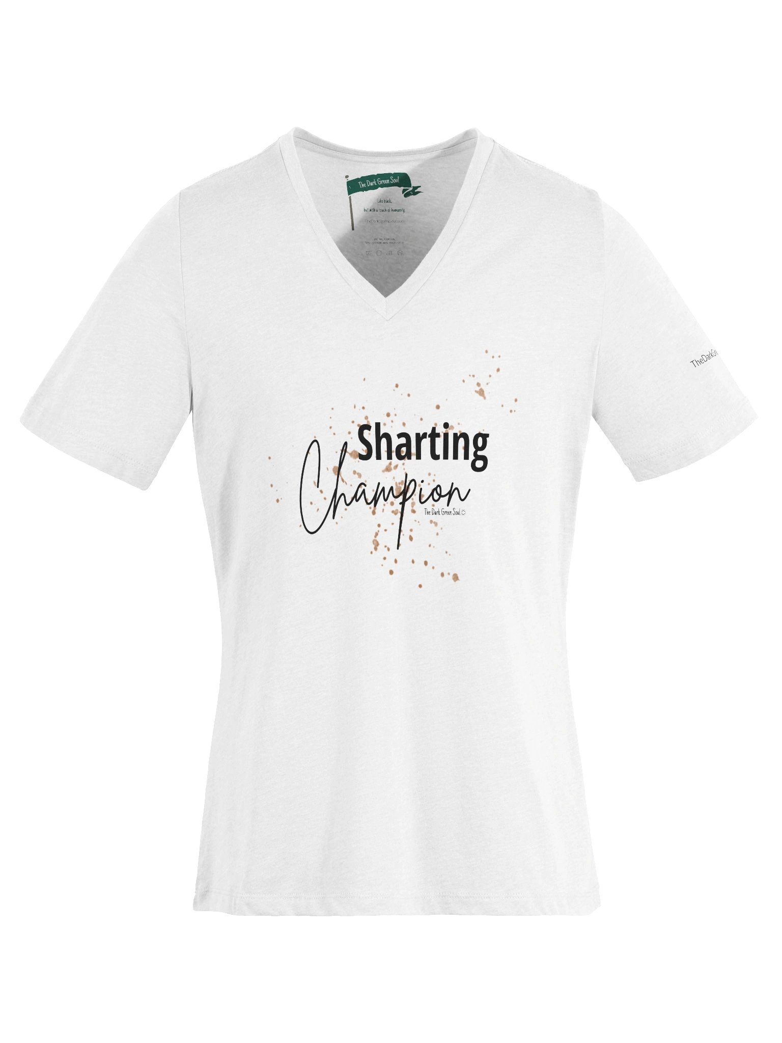 Sharting Champion Black - Women's V-Neck Tee product image (1)