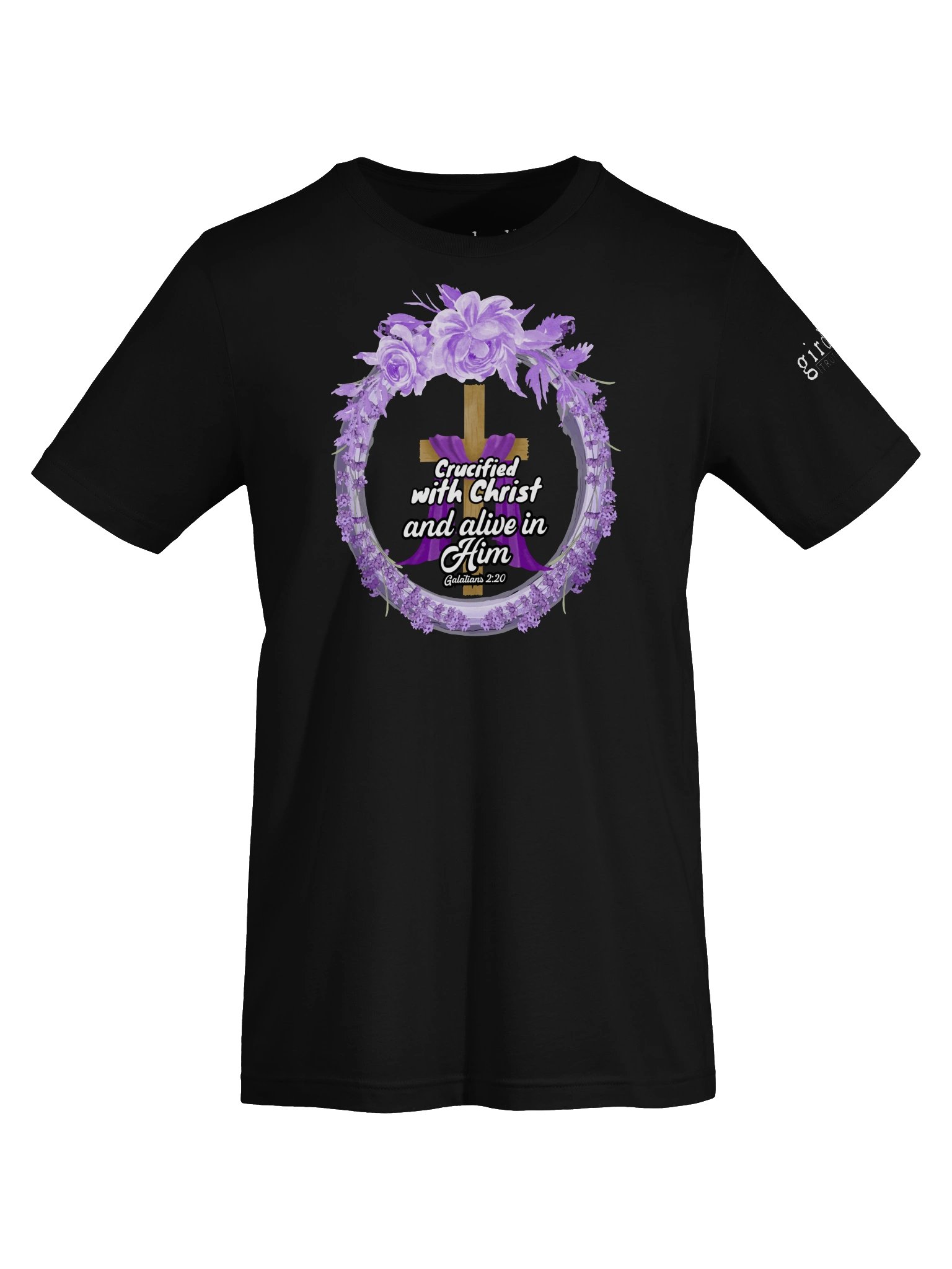 Alive in Him Galatians 2:20 Tee product image (21)