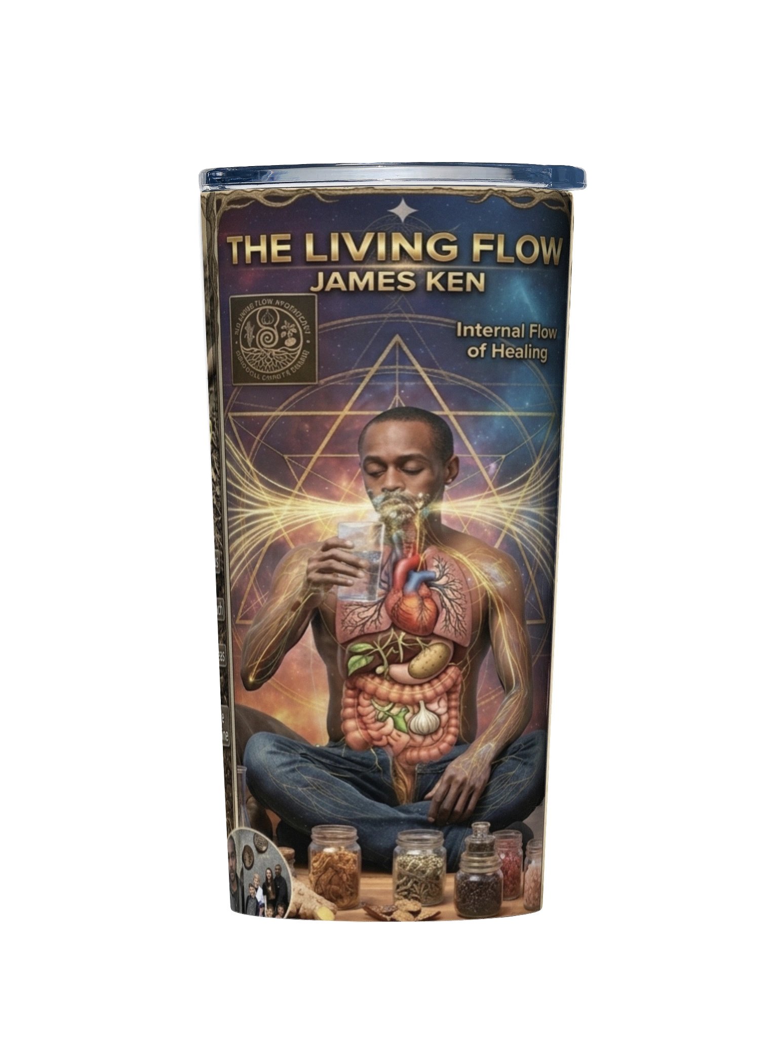 The Living Flow Healing Tumbler product image (1)