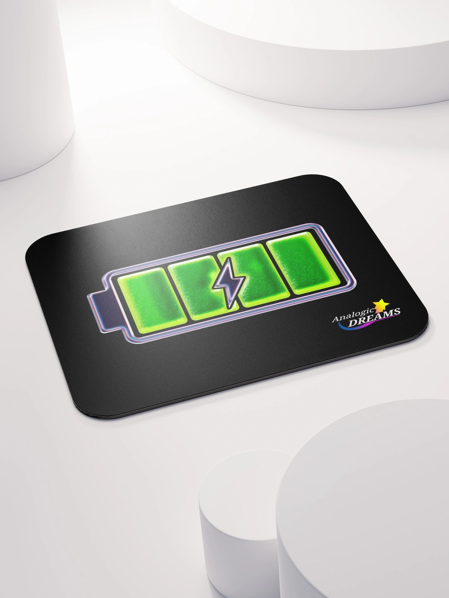 Battery Charge Green (Mouse Pad) product image (4)