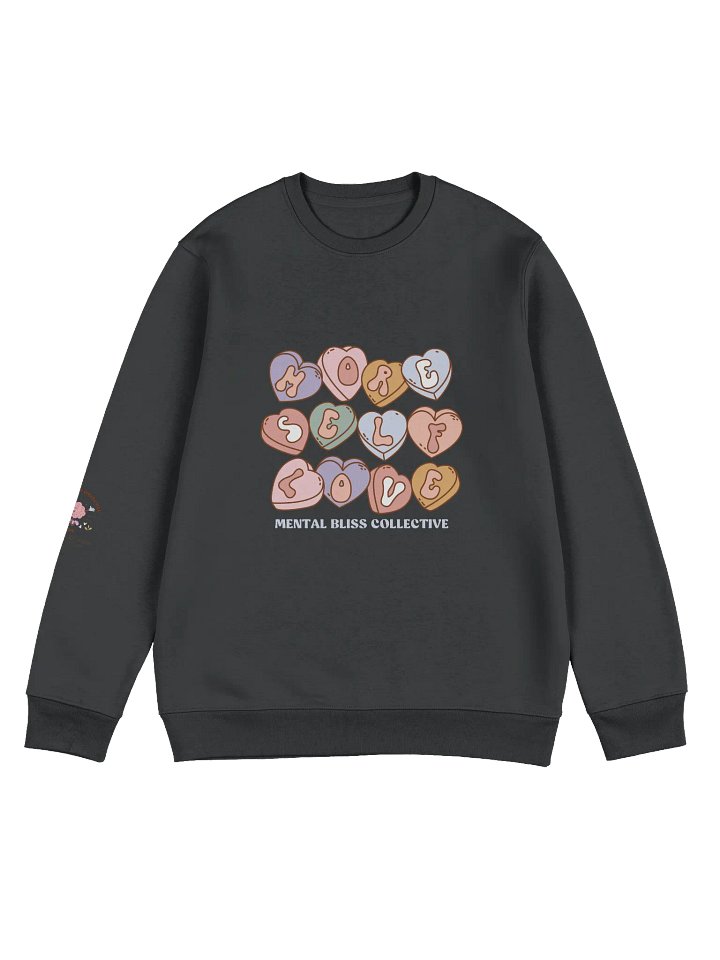 "More Self Love" Eco Sweatshirt - A Reminder to Embrace Yourself Crewneck product image (1)