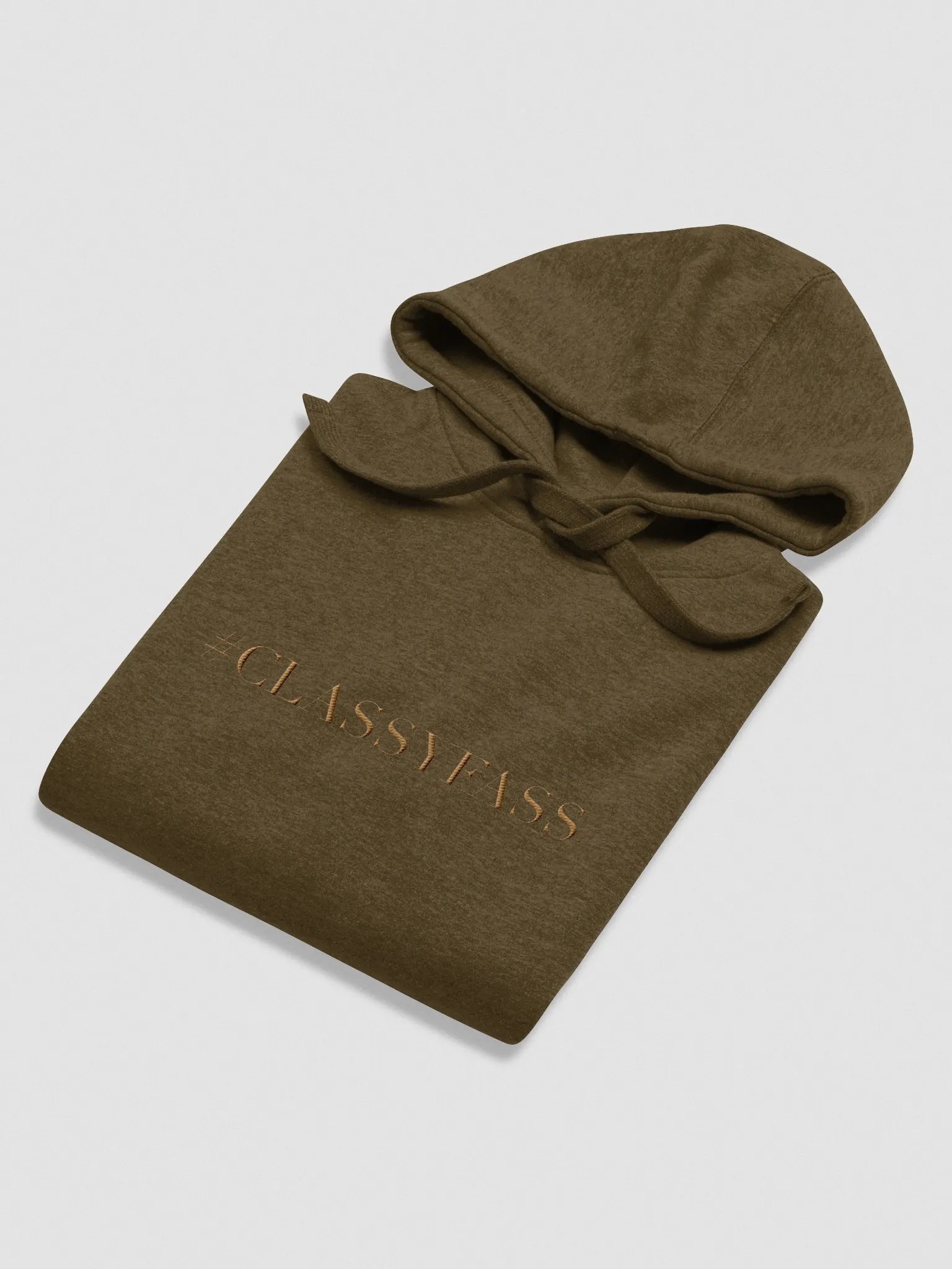 #CLASSY FASS - Military Green Hoodie product image (4)