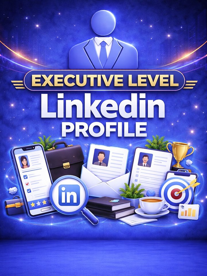 Executive Level LinkedIn Profile Optimization product image (1)