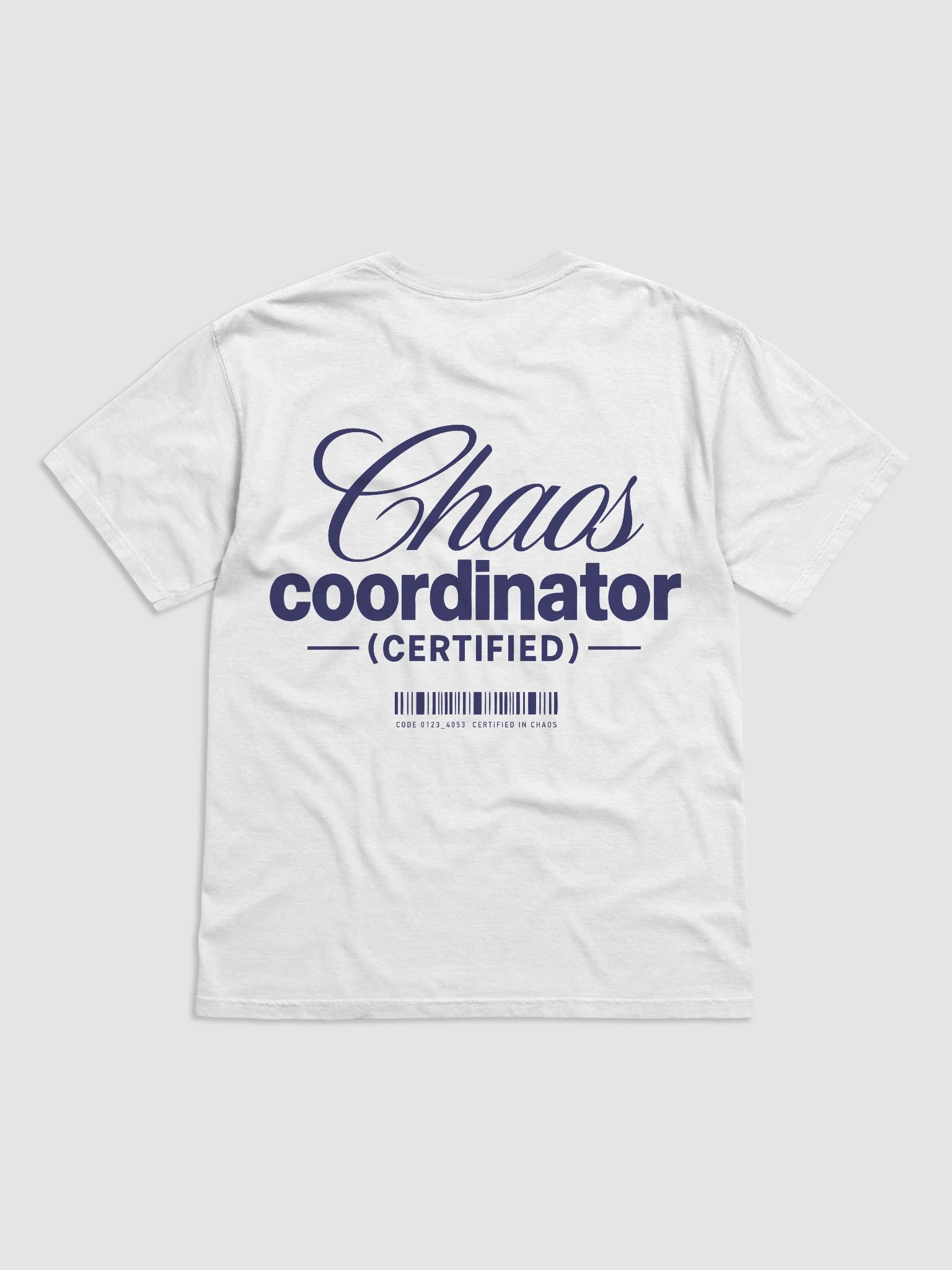 Team T-Shirt - Chaos (White) product image (1)