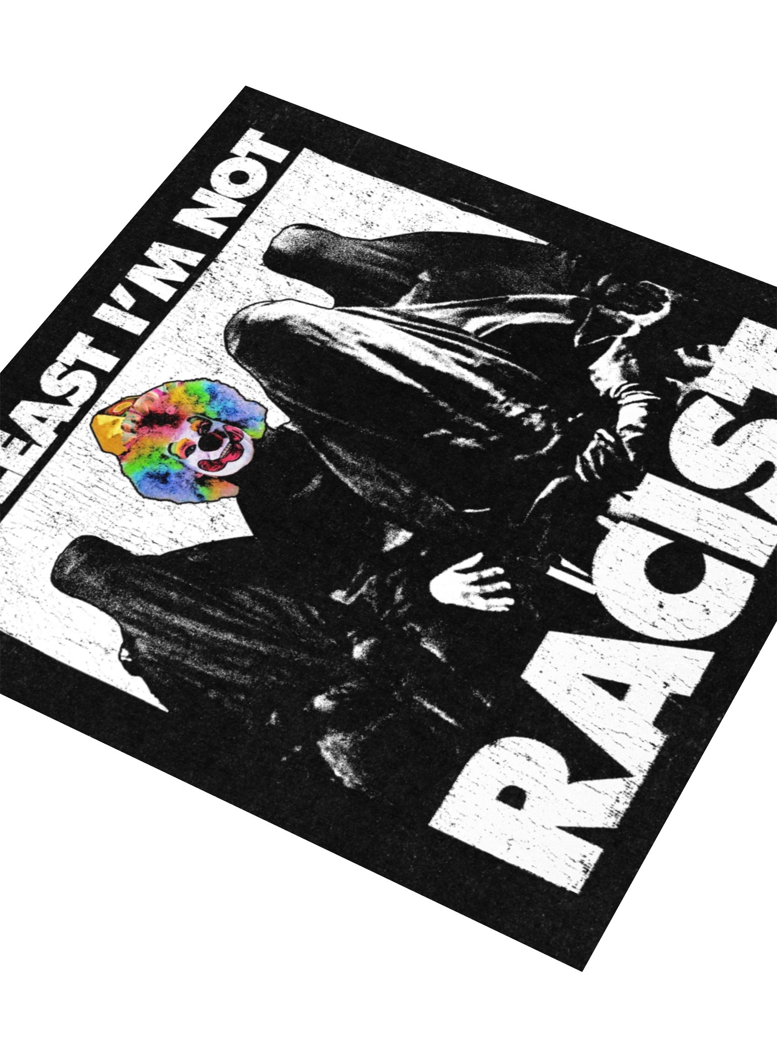 NOT RACIST STICKER product image (7)