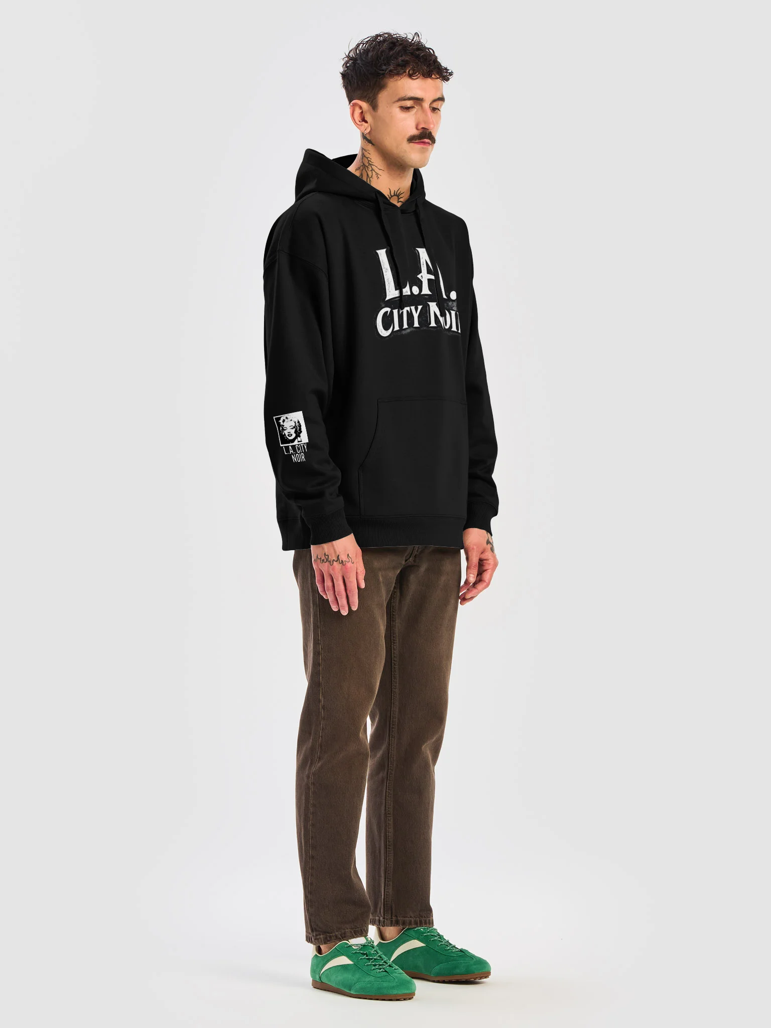 L.A. CITY NOIR HOODIE product image (7)