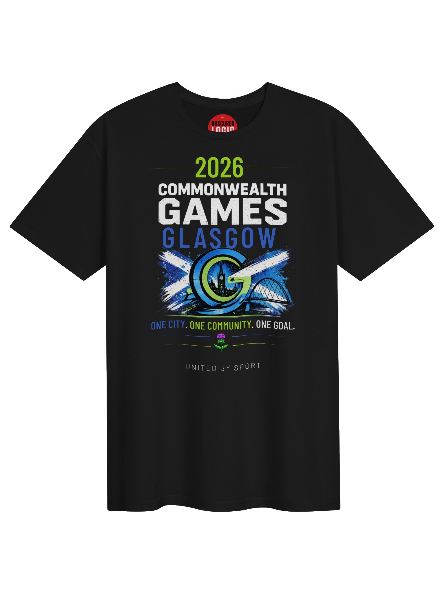 Glasgow 2026 Commonwealth Games Graphic Tee product image (2)