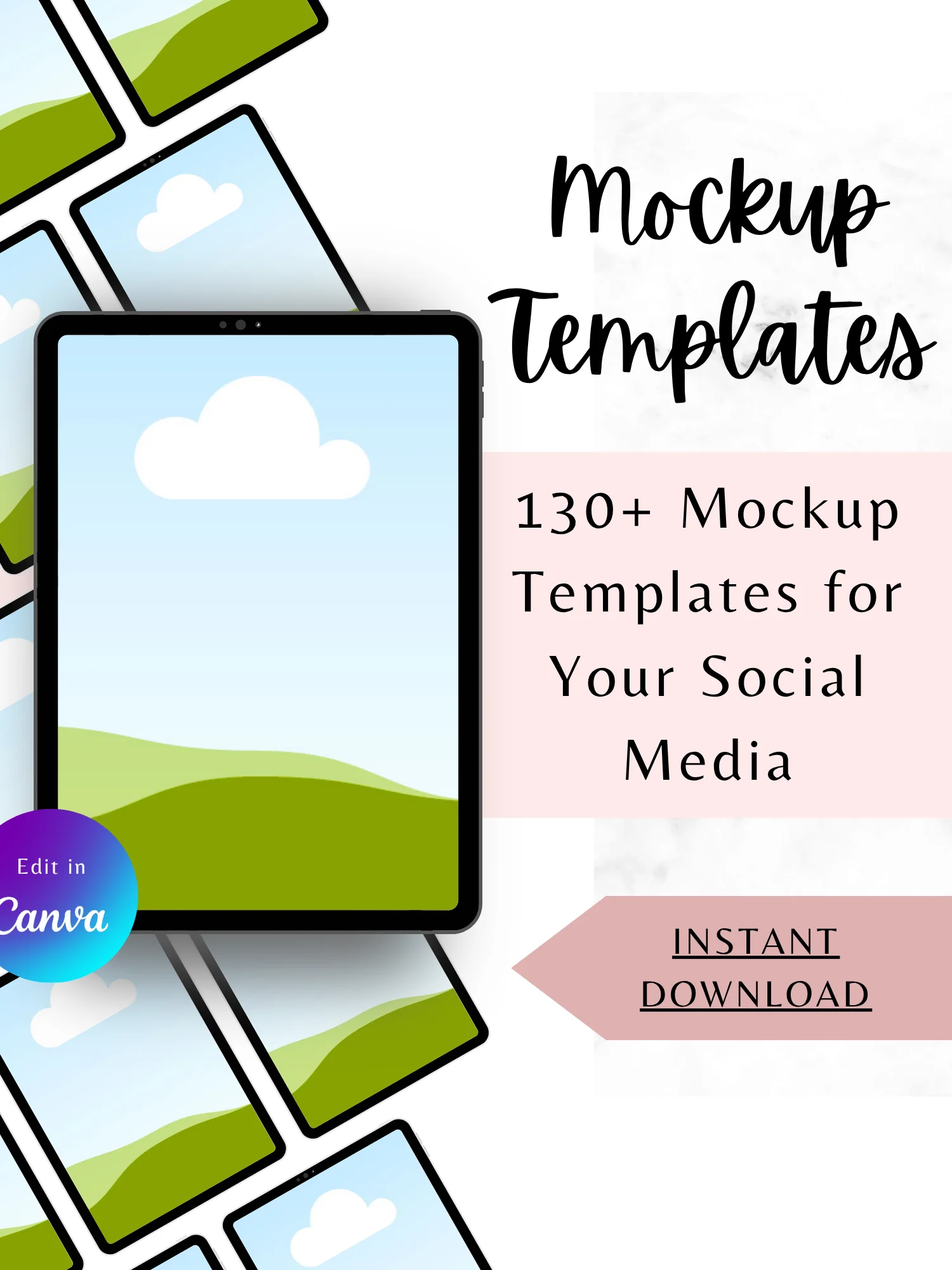 7500 Canva Templates Plus Mockup Templates by iHutto product image (3)