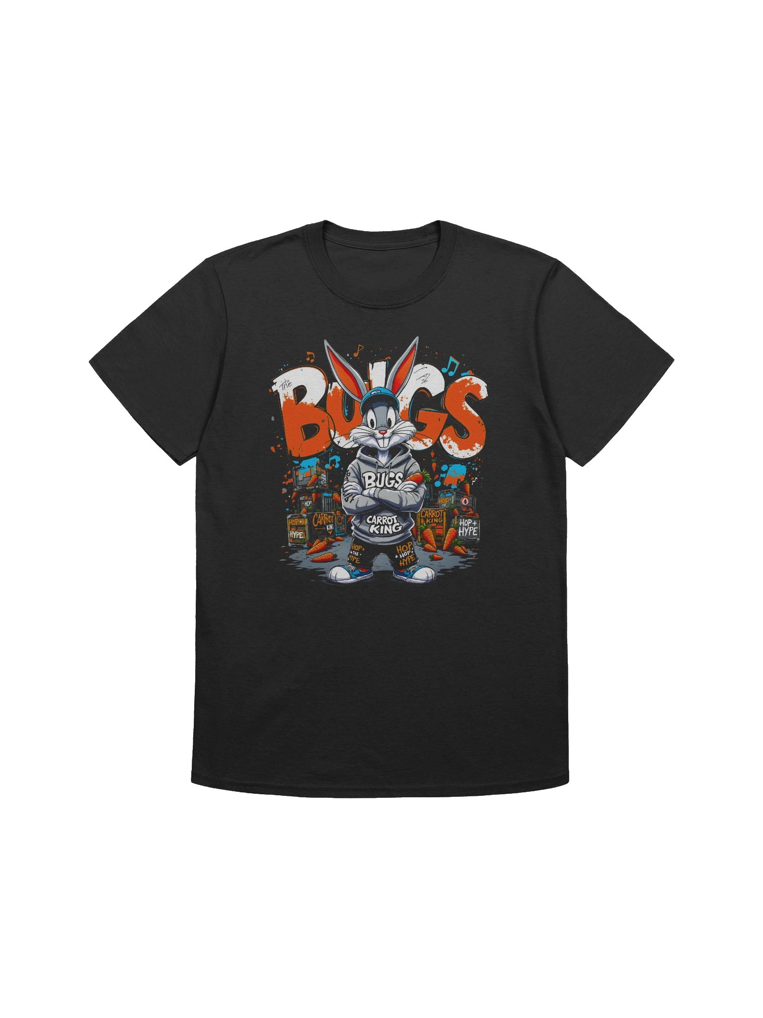 Bugs Bunny Graffiti Hoodie T-Shirt - Unisex T-Shirt – Premium Printed T-Shirt for Everyday Casual & Streetwear product image (1)