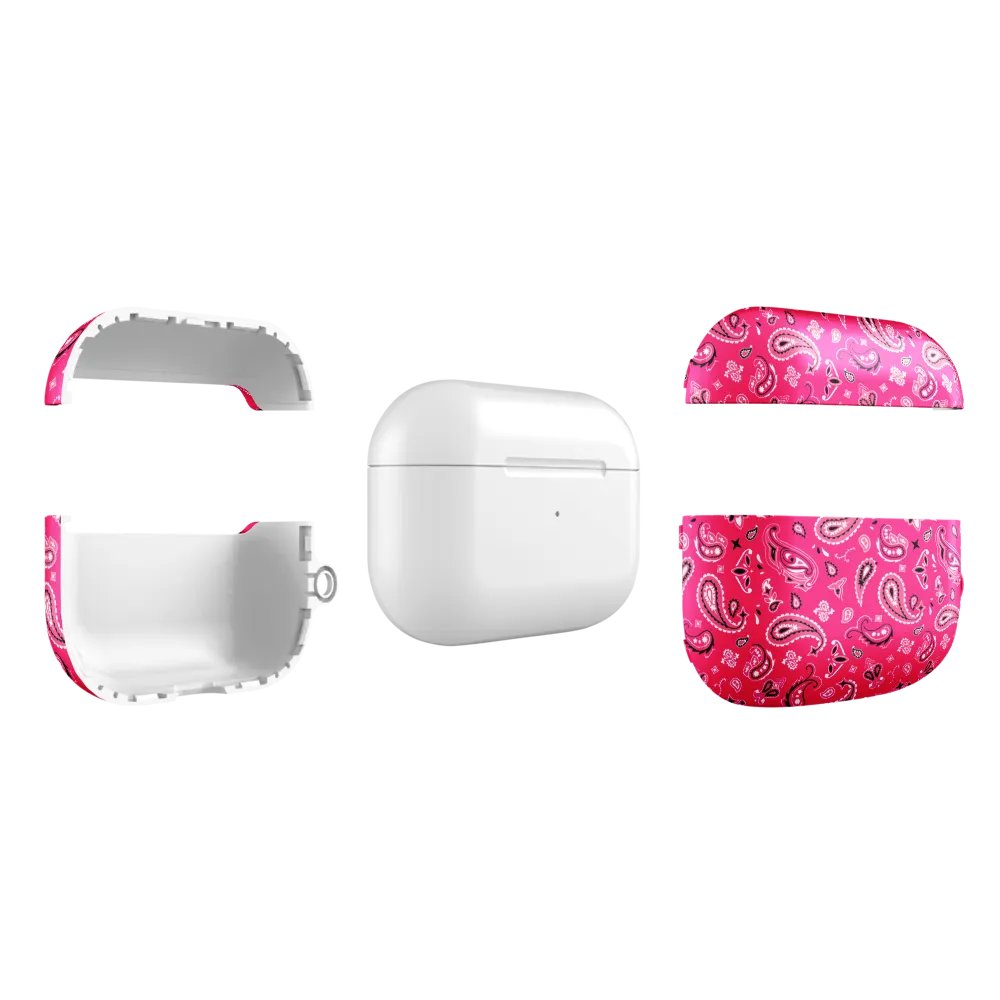 Fuchsia Bandana AirPods Case product image (45)