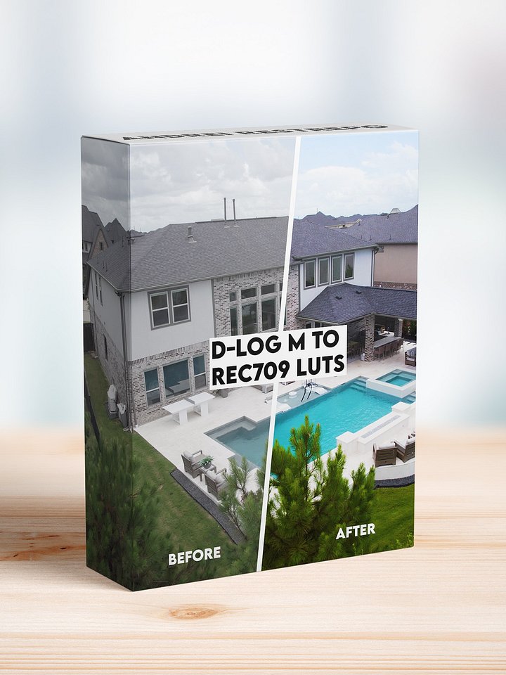 DJI DLog M LUTS - 4 Variations! product image (1)
