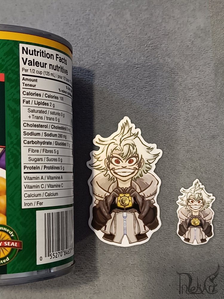 Trashed Vinyl Sticker** product image (3)