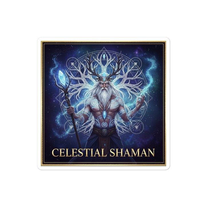 Celestial Shaman Kiss Cut Stickers product image (2)