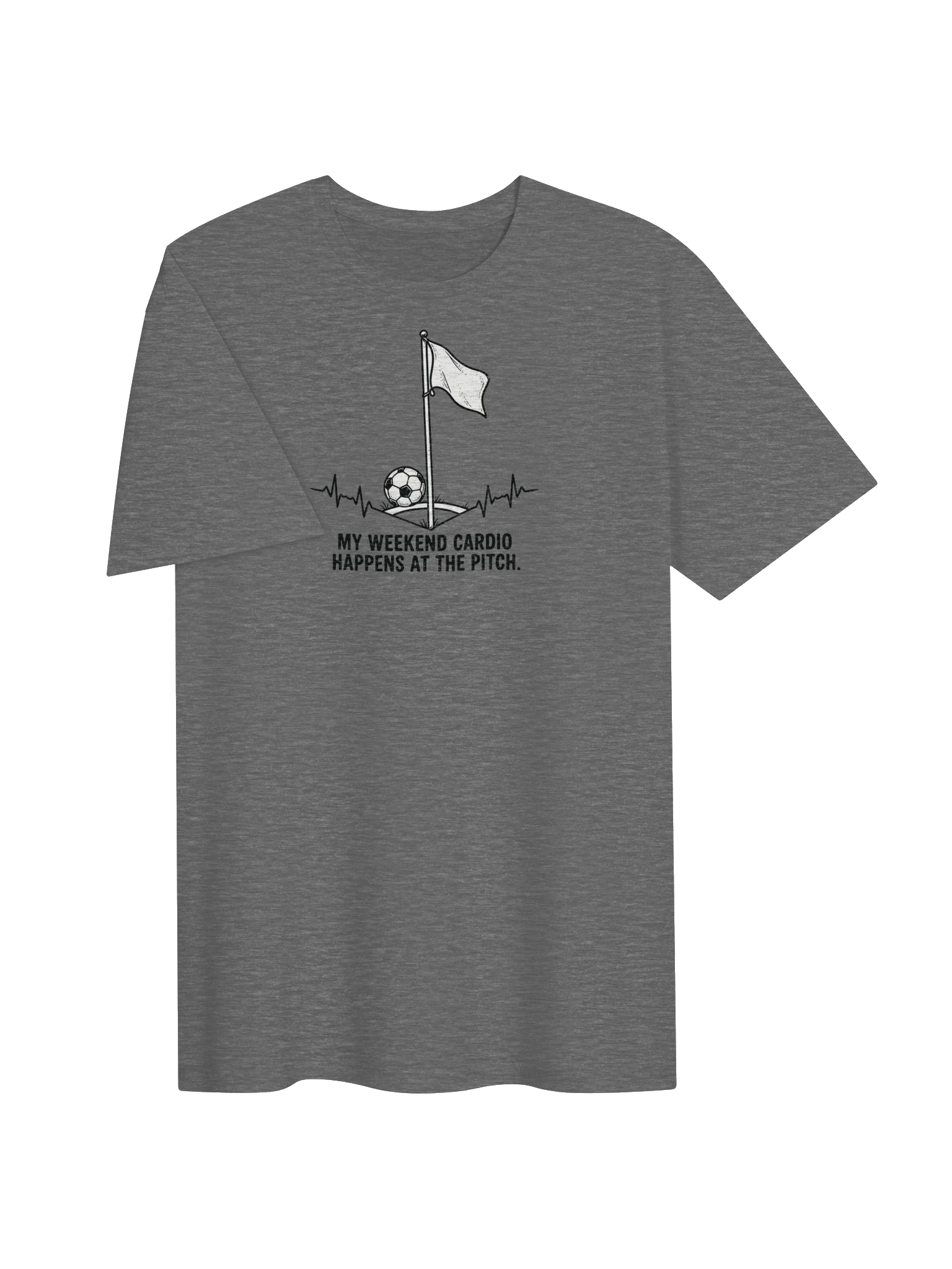My Weekend Cardio Soccer Tee product image (3)