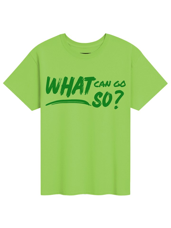 What Can Go So? T-Shirt product image (1)