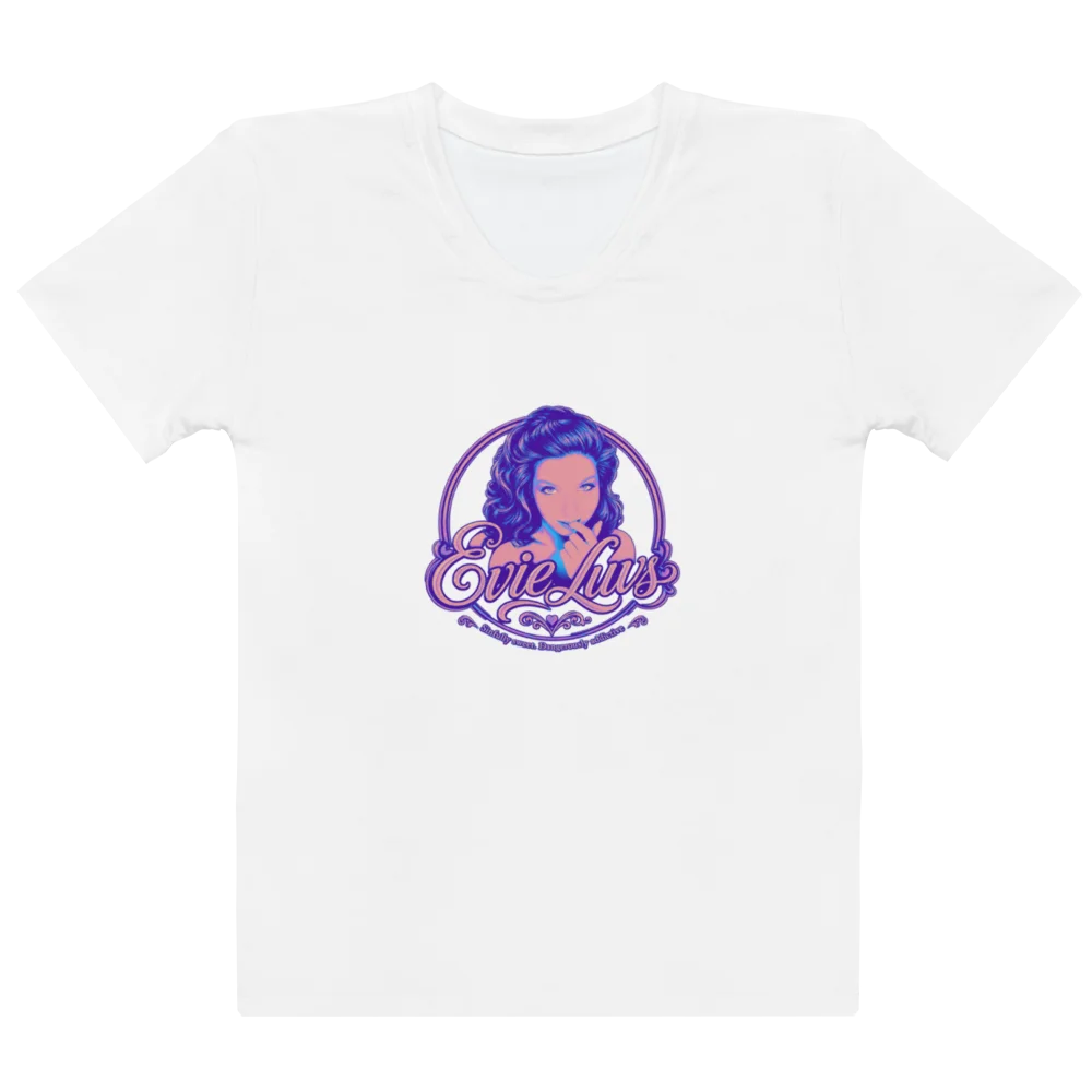 Crew Neck Portrait Logo Tee for Women product image (1)