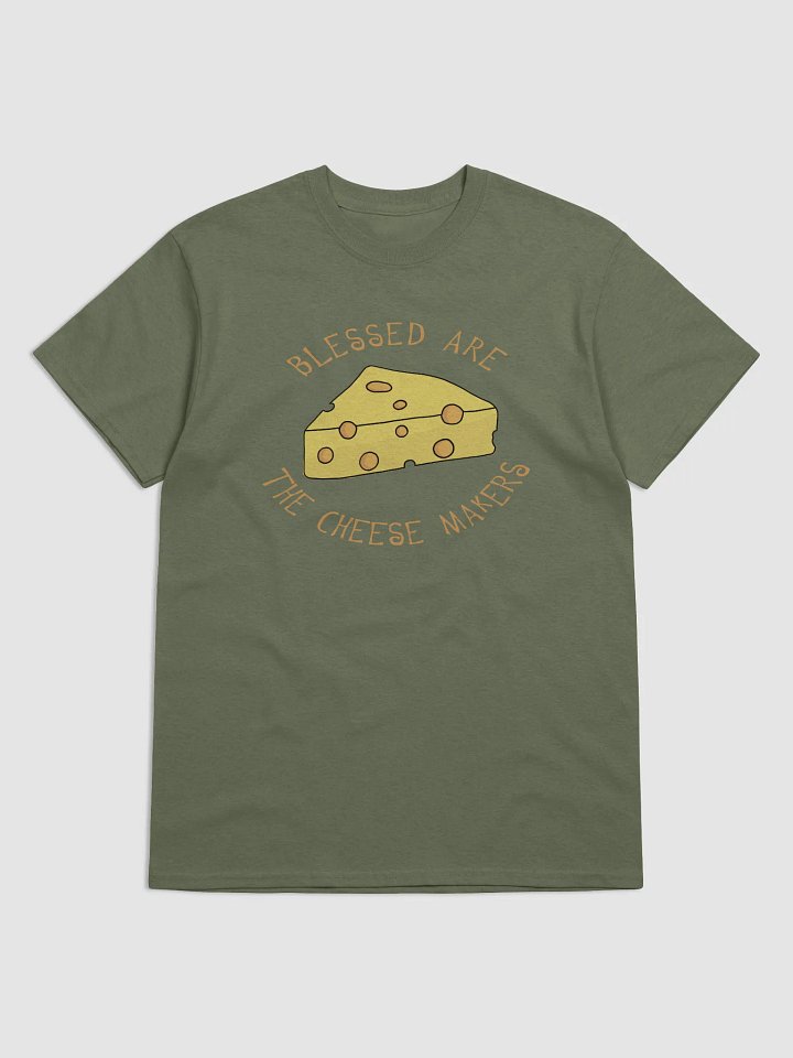 Blessed Are The Cheese Makers TeeGildan 5000 Gildan Heavyweight T-Shirt product image (1)