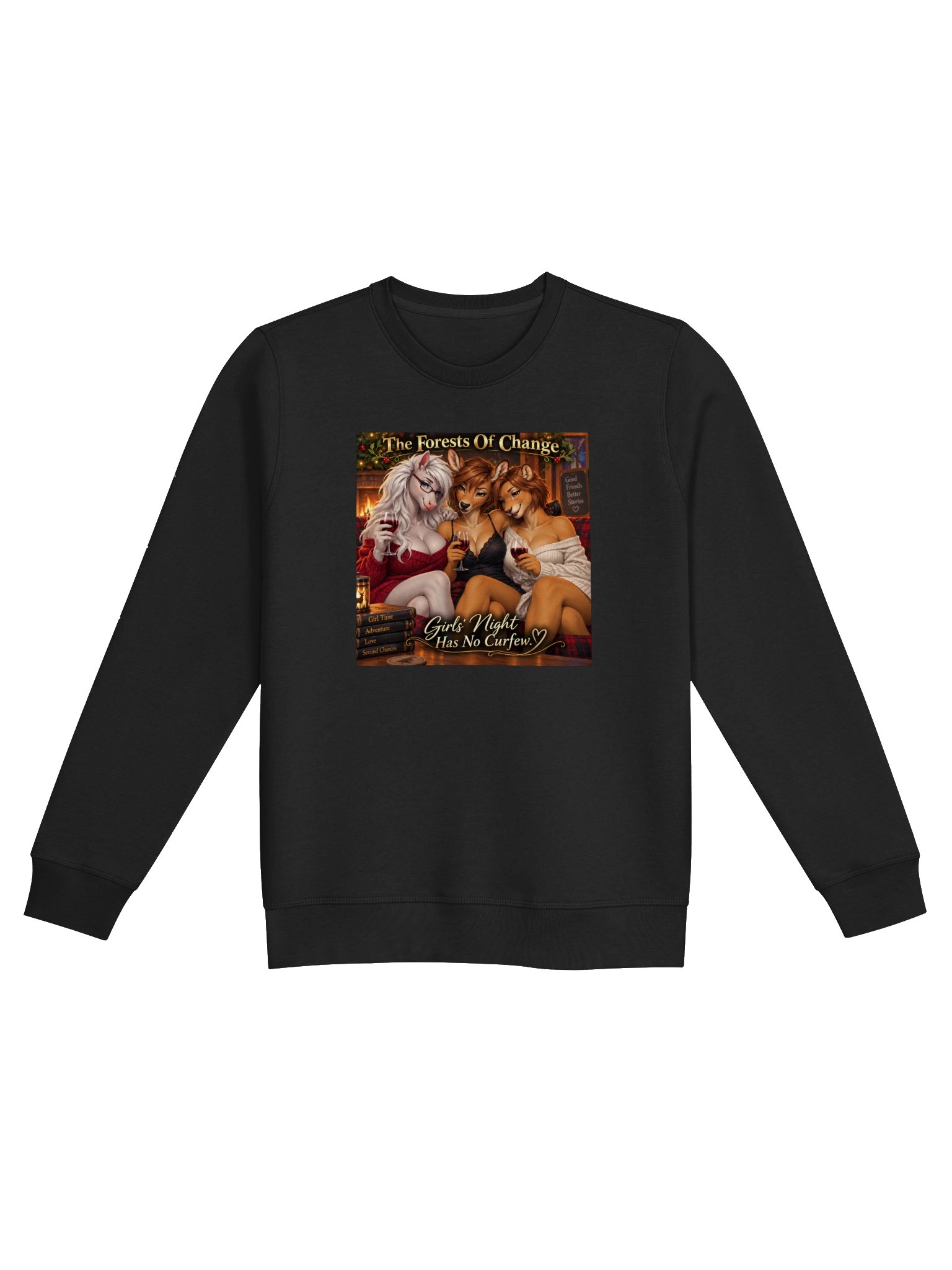 Girl's Night Jamestown Sweat Shirt. product image (1)