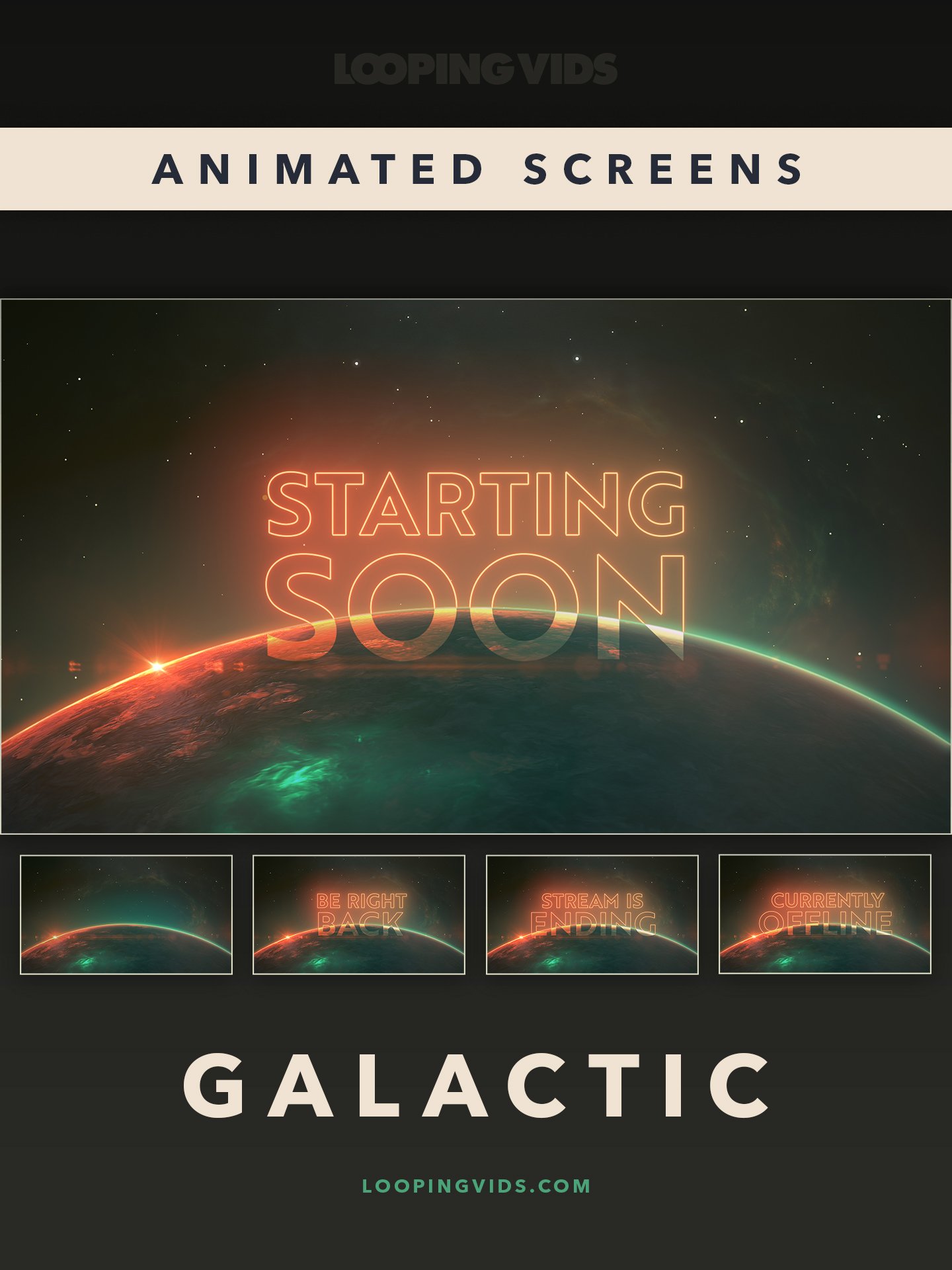 Galactic Solar Bloom Screens product image (1)