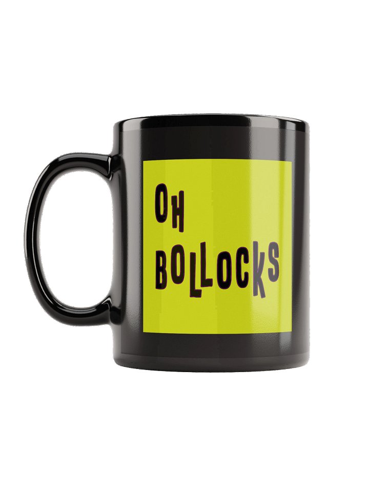 OH BLOCKS Pop Art Black Mug product image (2)