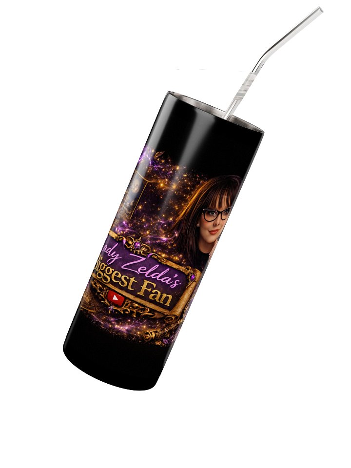 Lady Zelda’s Biggest Fan – Mystical Cartomancy Tumbler product image (2)