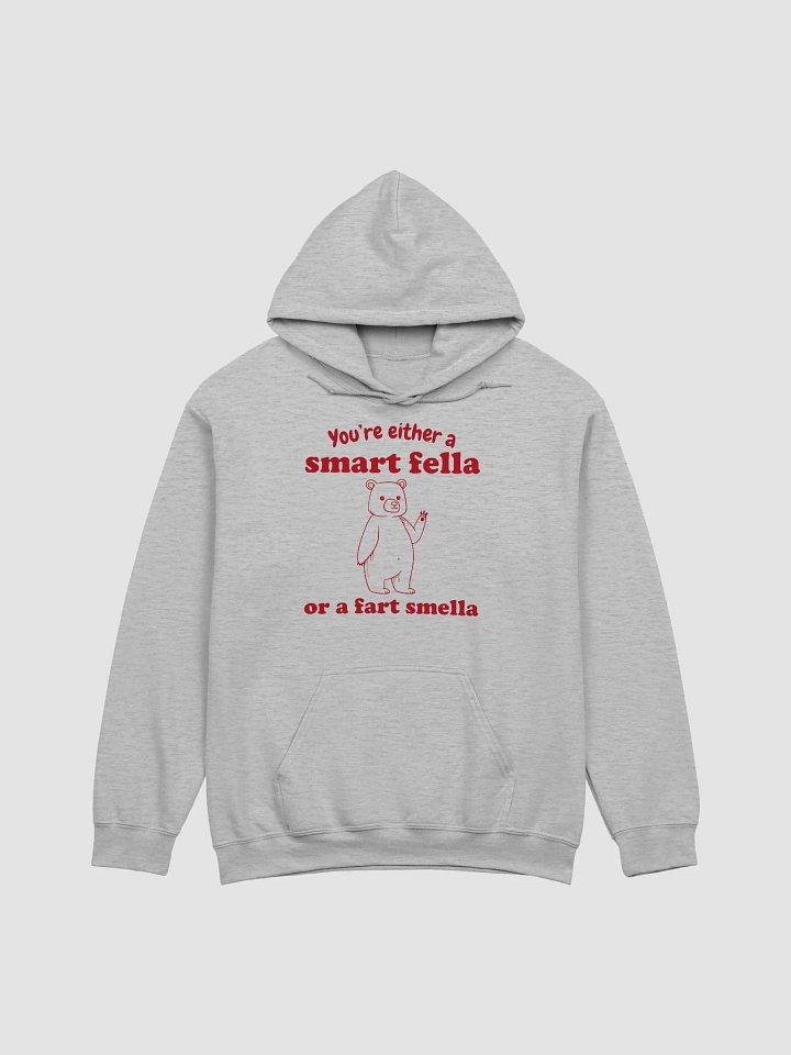 You're either a smart fella or a fart smella Hoodie product image (1)