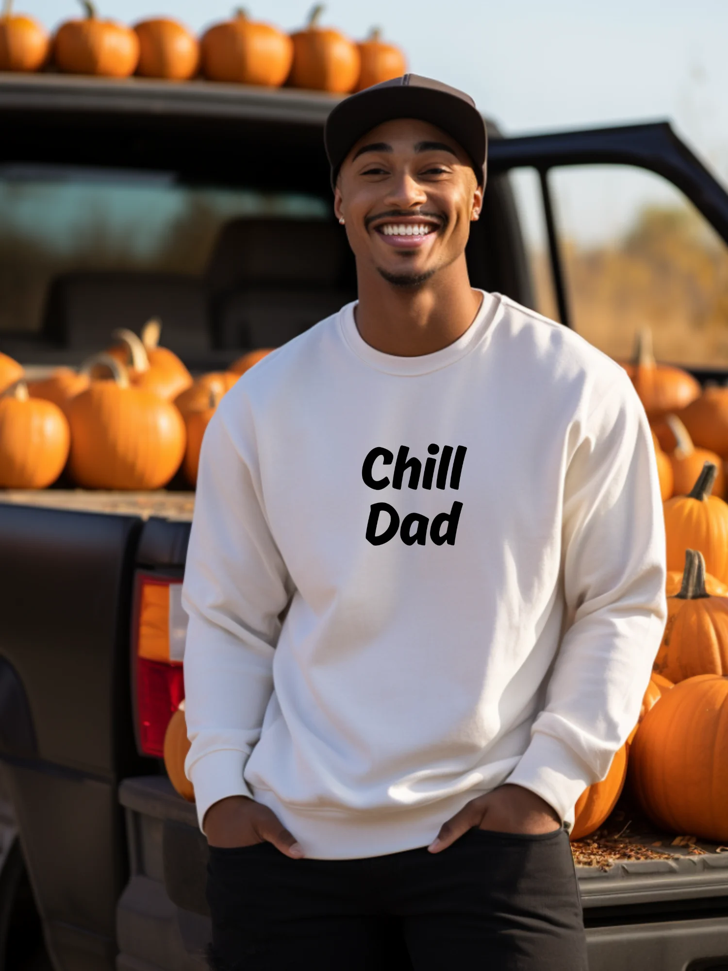 “Chill Dad” My Vibe Crewneck Sweatshirt product image (1)