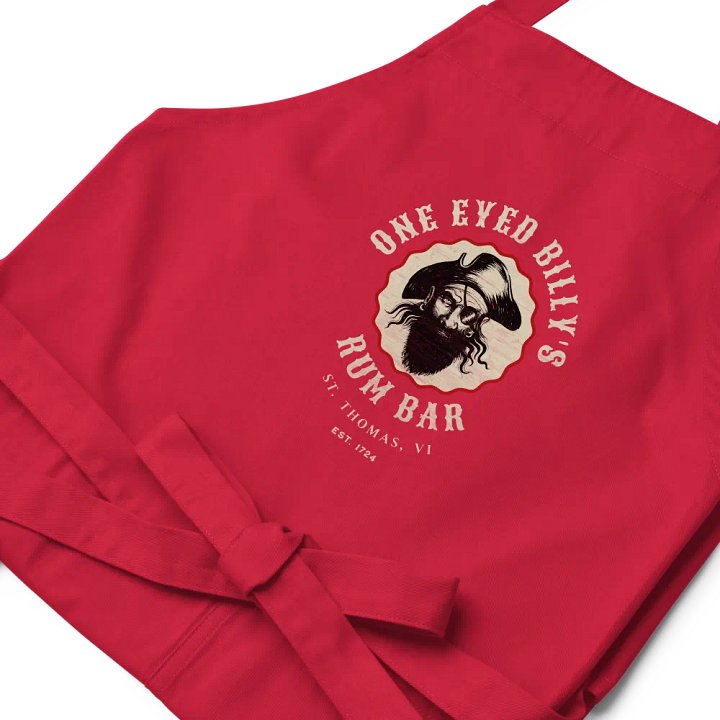 One Eyed Billy's Rum Bar Cotton Twill Apron product image (2)