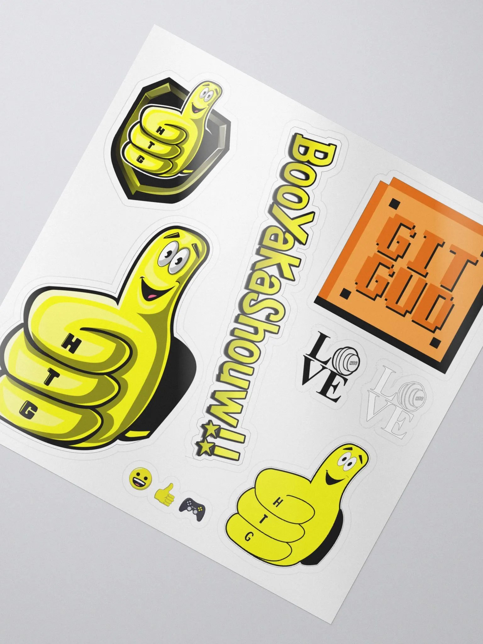 HTG Variety Sticker Pack (8 Stickers) product image (2)