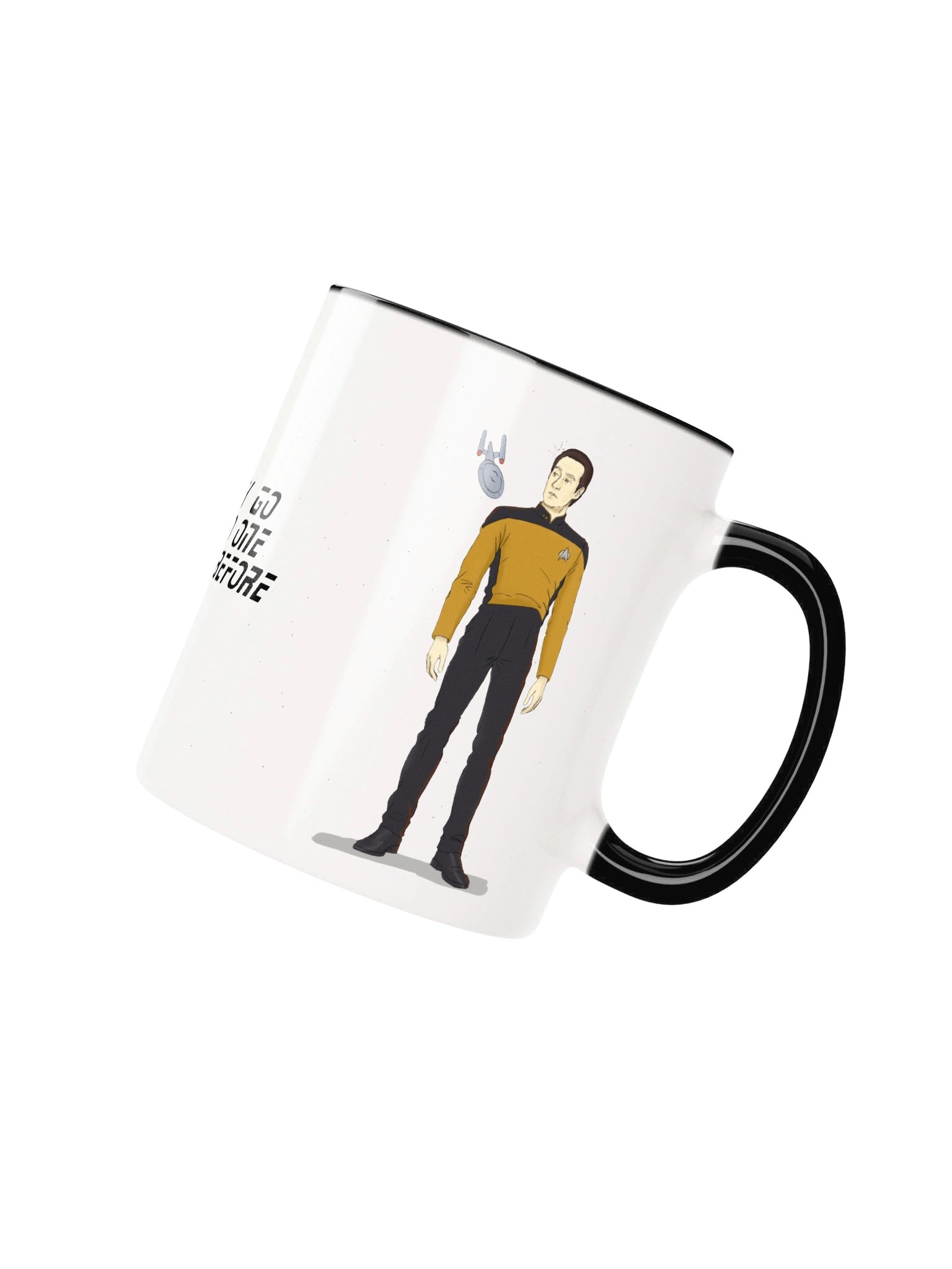 A Friendly Test Flight Mug - White product image (2)